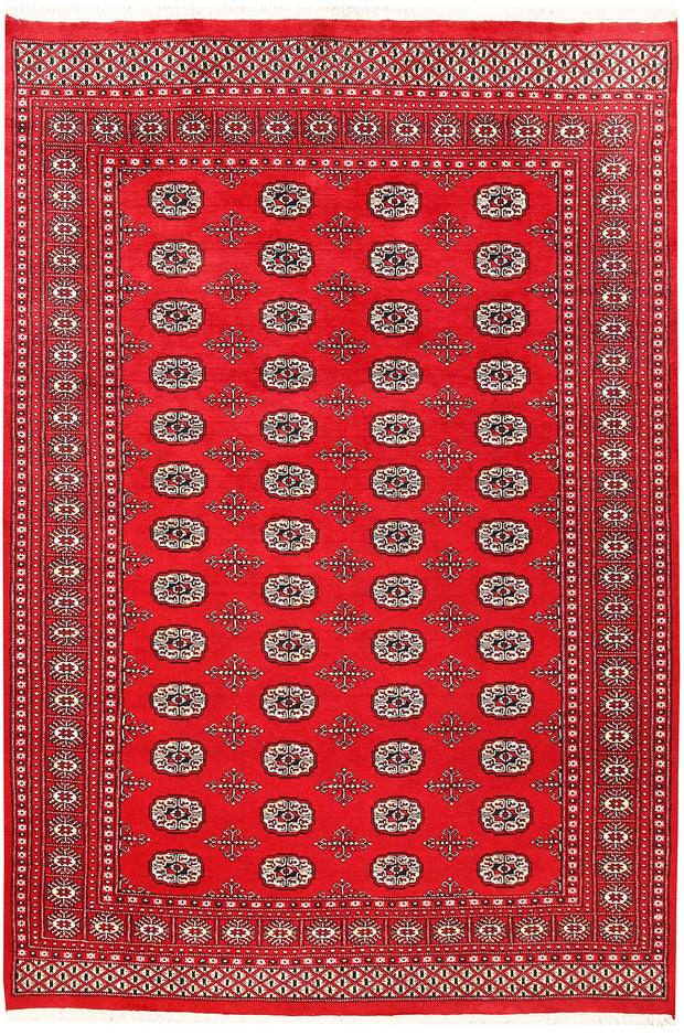 Red Bokhara 6'  x" 9' " - No. QA81345