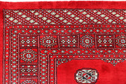 Red Bokhara 6'  2" x 9'  8" - No. QA55625