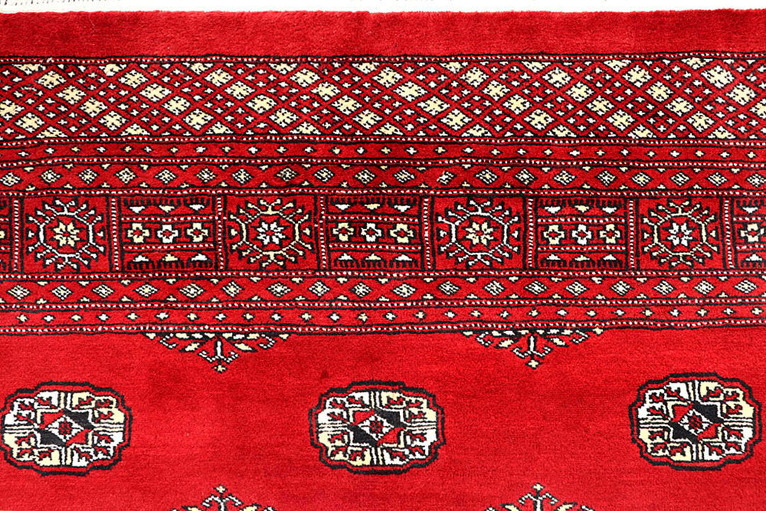 Red Bokhara 6'  2" x 9'  8" - No. QA55625
