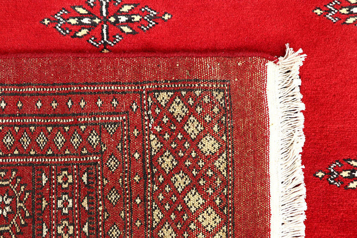 Red Bokhara 6'  2" x 9'  8" - No. QA55625