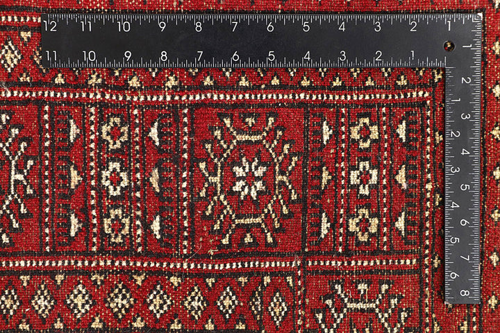 Red Bokhara 6'  2" x 9'  8" - No. QA55625