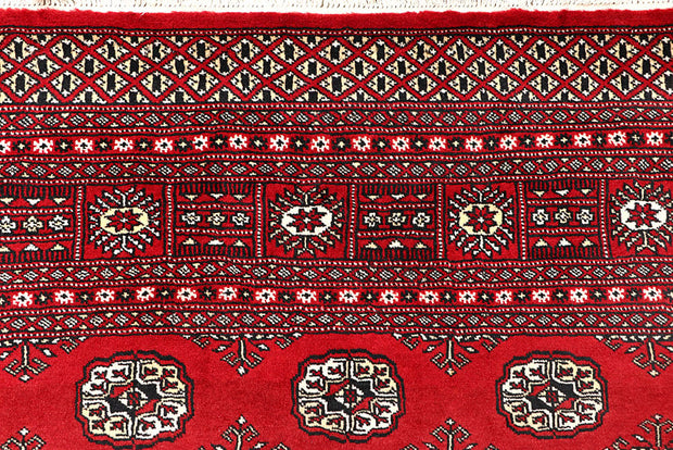 Red Bokhara 6' 9 x 8' 10 - No. 60127 - ALRUG Rug Store