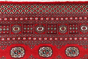 Red Bokhara 6'  9" x 8'  10" - No. QA29712