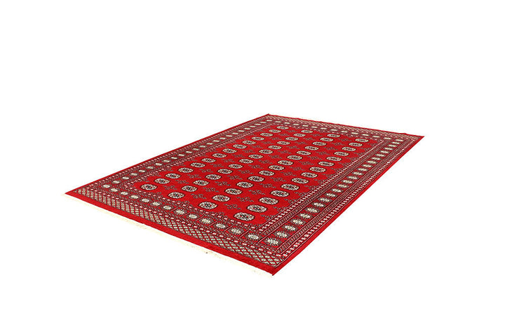 Red Bokhara 6' x 8' 10 - No. 60129 - ALRUG Rug Store