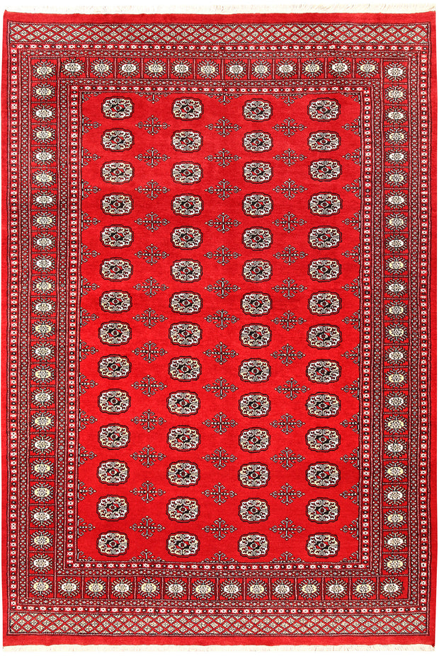 Red Bokhara 6'  x" 8'  10" - No. QA43493
