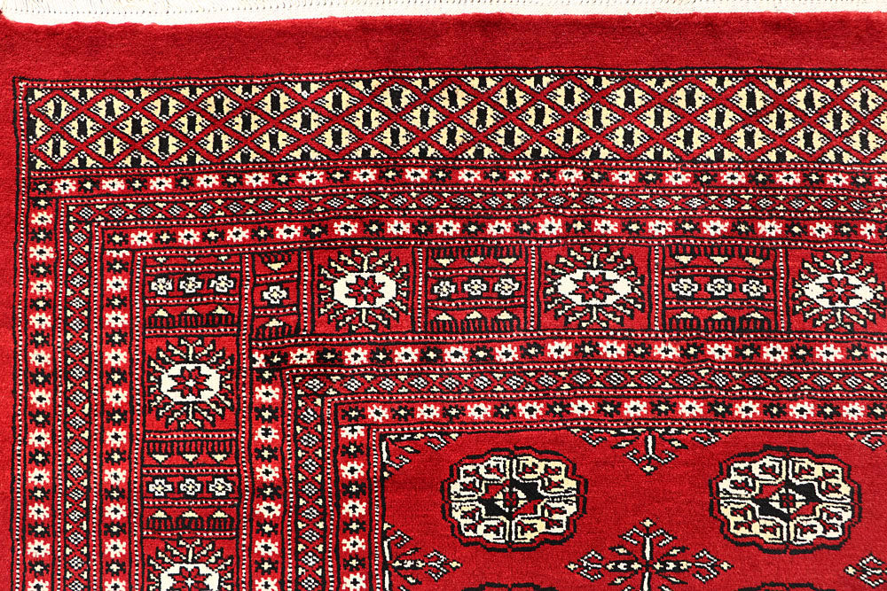 Red Bokhara 6' x 8' 6 - No. 60131 - ALRUG Rug Store