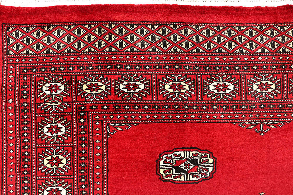 Red Bokhara 5' 11 x 9' 1 - No. 60132 - ALRUG Rug Store
