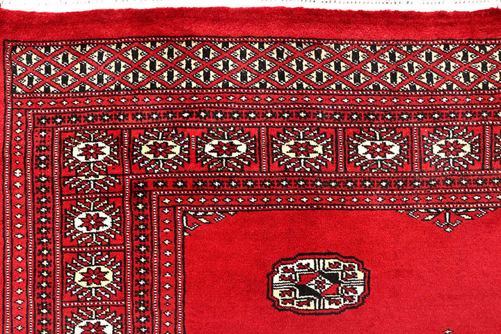 Red Bokhara 5' 11 x 9' 1 - No. 60132 - ALRUG Rug Store