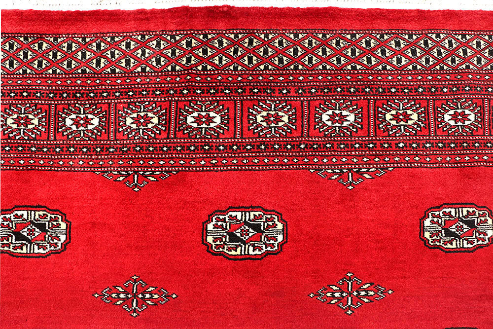 Red Bokhara 5' 11 x 9' 1 - No. 60132 - ALRUG Rug Store