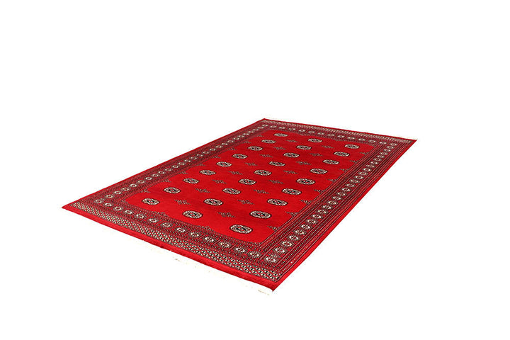 Red Bokhara 5' 11 x 9' 1 - No. 60132 - ALRUG Rug Store