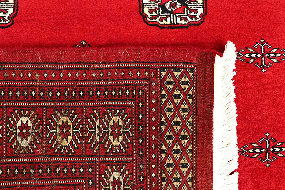 Red Bokhara 5' 11 x 9' 1 - No. 60132 - ALRUG Rug Store