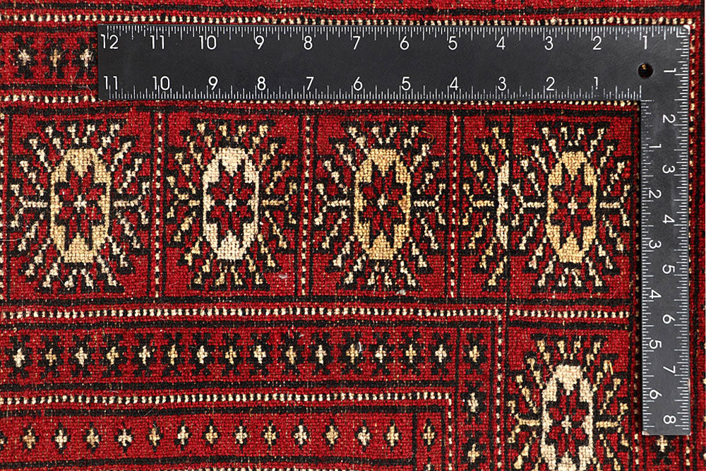 Red Bokhara 5' 11 x 9' 1 - No. 60132 - ALRUG Rug Store