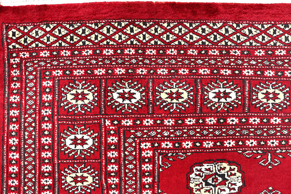 Red Bokhara 6' 2 x 8' 10 - No. 60133 - ALRUG Rug Store