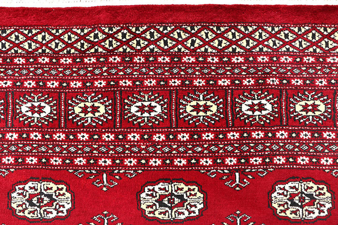 Red Bokhara 6'  2" x 8'  10" - No. QA89109