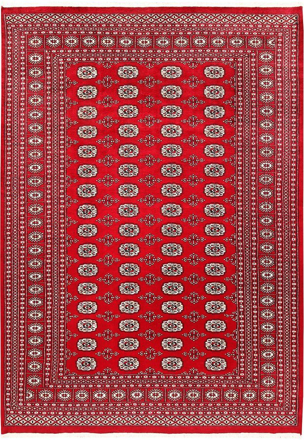 Red Bokhara 6'  2" x 8'  10" - No. QA89109