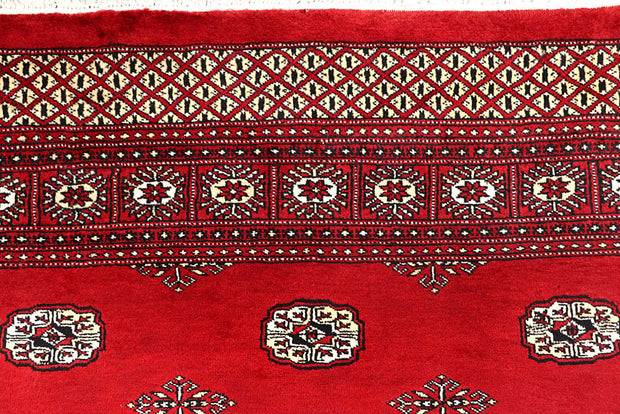 Red Bokhara 6' 2 x 9' 1 - No. 60135 - ALRUG Rug Store