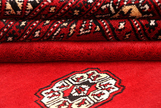 Red Bokhara 6' 2 x 9' 1 - No. 60135 - ALRUG Rug Store