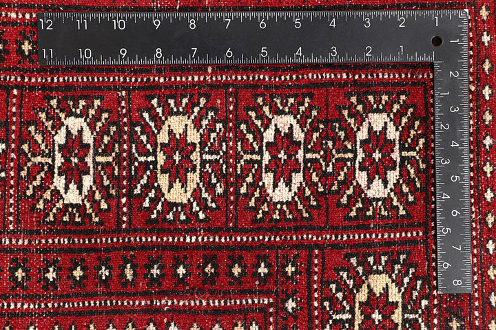Red Bokhara 6' 2 x 9' 1 - No. 60135 - ALRUG Rug Store