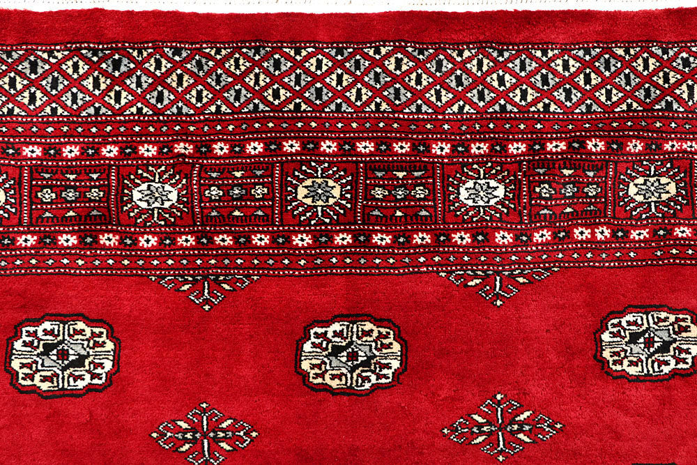 Red Bokhara 6' 1 x 9' 1 - No. 60136 - ALRUG Rug Store
