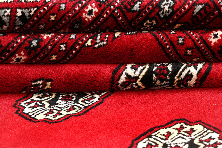 Red Bokhara 6' 1 x 9' 1 - No. 60136 - ALRUG Rug Store