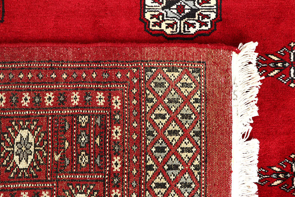 Red Bokhara 6' 1 x 9' 1 - No. 60136 - ALRUG Rug Store
