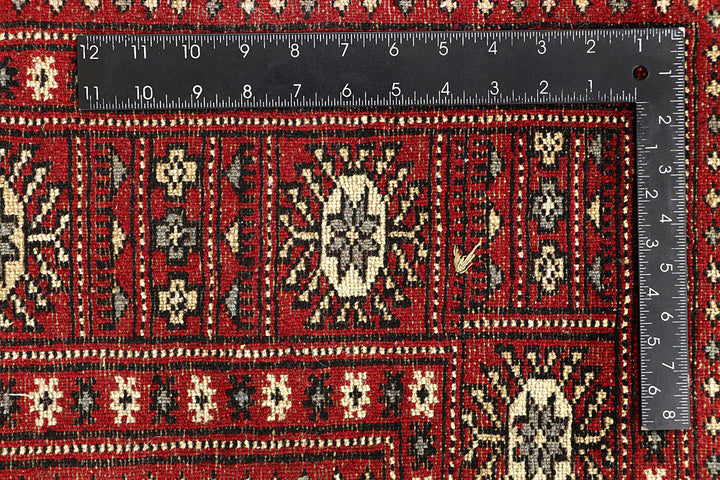Red Bokhara 6' 1 x 9' 1 - No. 60136 - ALRUG Rug Store