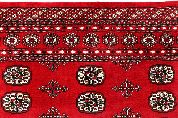 Red Bokhara 6' 1 x 9' 6 - No. 60137 - ALRUG Rug Store