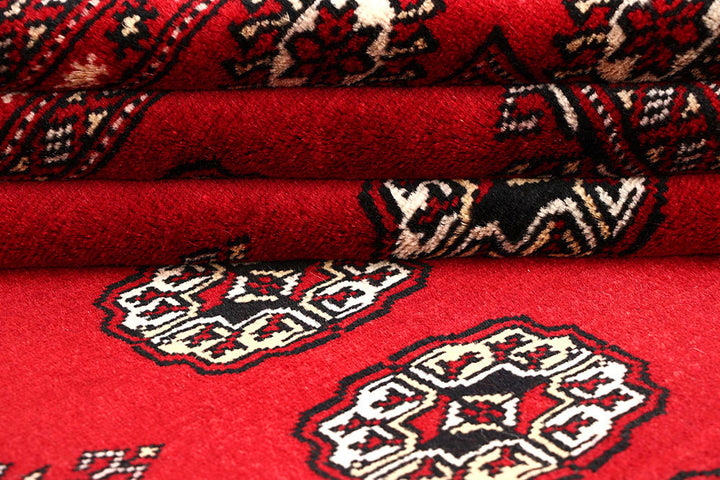 Red Bokhara 6' 1 x 9' 6 - No. 60137 - ALRUG Rug Store
