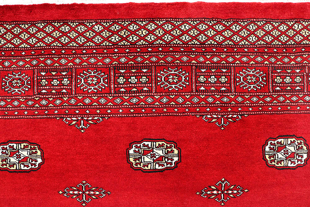 Red Bokhara 6' 3 x 9' 2 - No. 60138 - ALRUG Rug Store