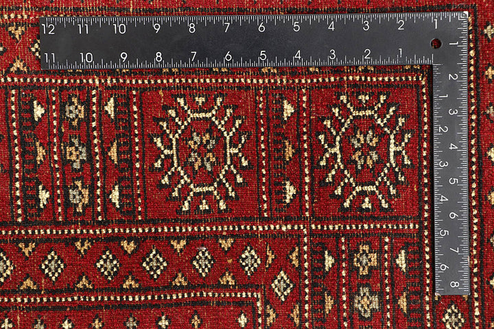 Red Bokhara 6' 3 x 9' 2 - No. 60138 - ALRUG Rug Store