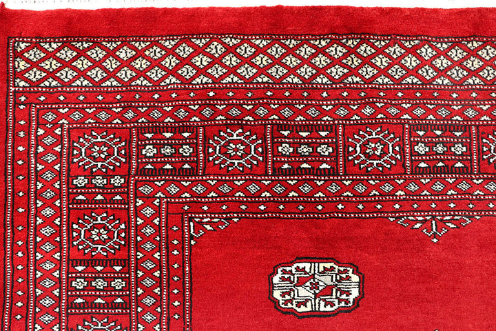 Red Bokhara 6' 2 x 9' 3 - No. 60139 - ALRUG Rug Store