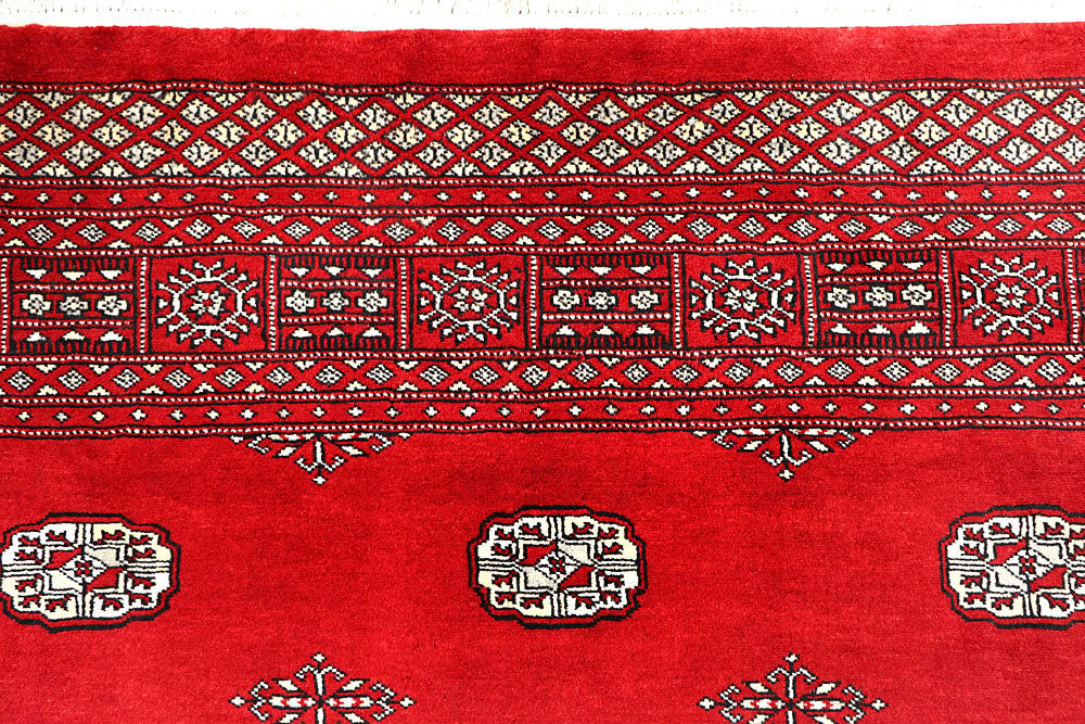 Red Bokhara 6' 2 x 9' 3 - No. 60139 - ALRUG Rug Store