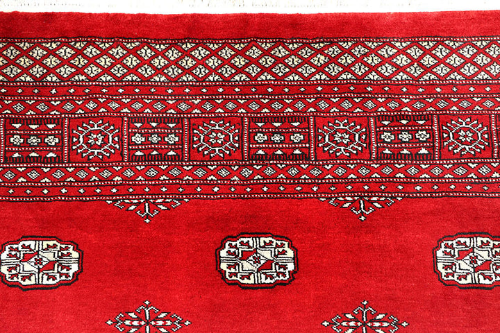 Red Bokhara 6' 2 x 9' 3 - No. 60139 - ALRUG Rug Store