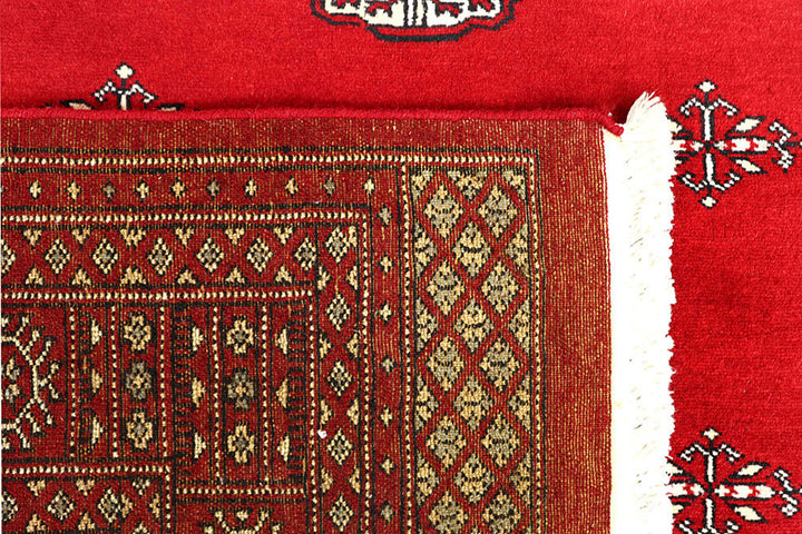 Red Bokhara 6' 2 x 9' 3 - No. 60139 - ALRUG Rug Store