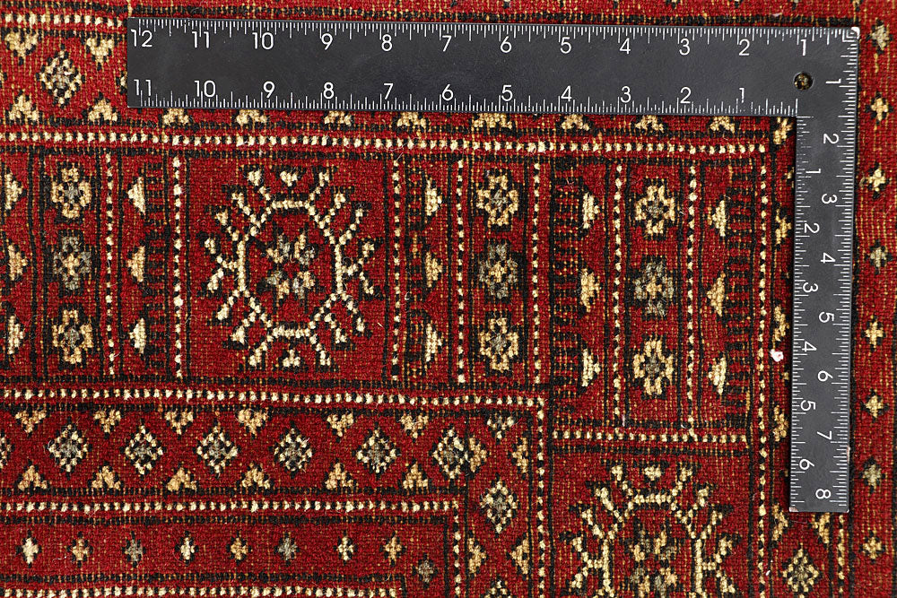 Red Bokhara 6' 2 x 9' 3 - No. 60139 - ALRUG Rug Store