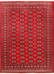 Red Bokhara 6' 2 x 8' 5 - No. 60140 - ALRUG Rug Store