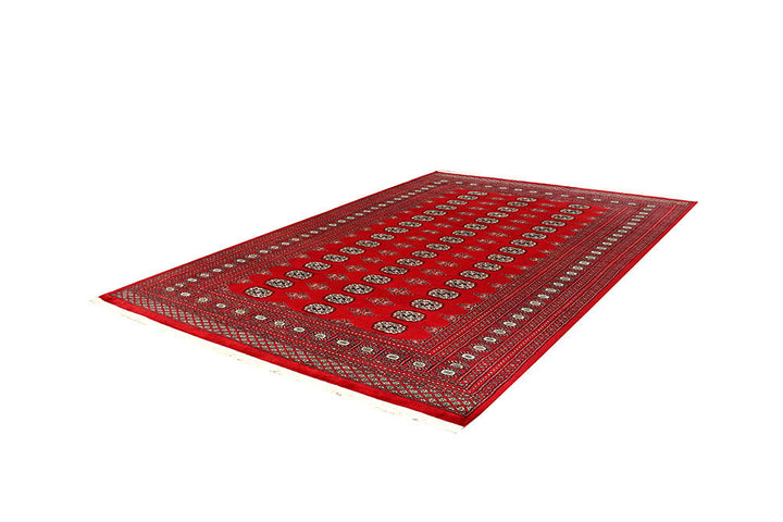 Red Bokhara 6' 4 x 9' 5 - No. 60141 - ALRUG Rug Store