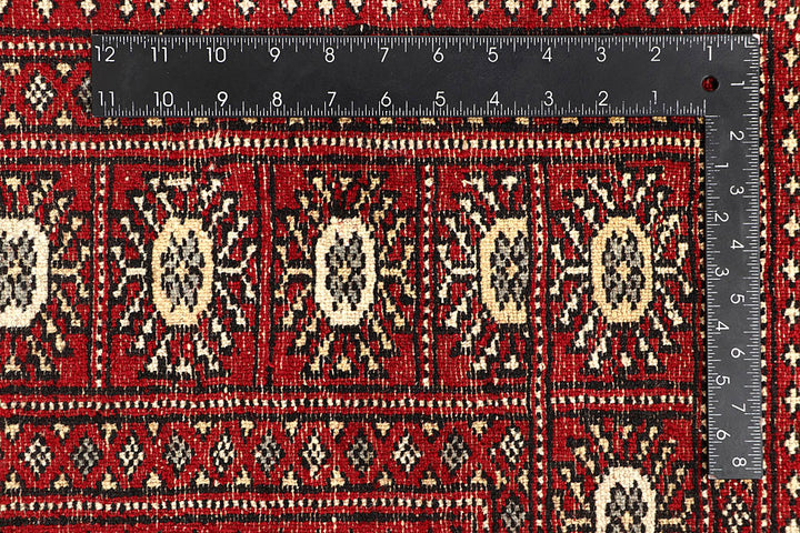 Red Bokhara 6' 4 x 9' 5 - No. 60141 - ALRUG Rug Store