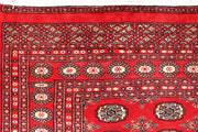 Crimson Bokhara 6' 5 x 8' 11 - No. 60142 - ALRUG Rug Store