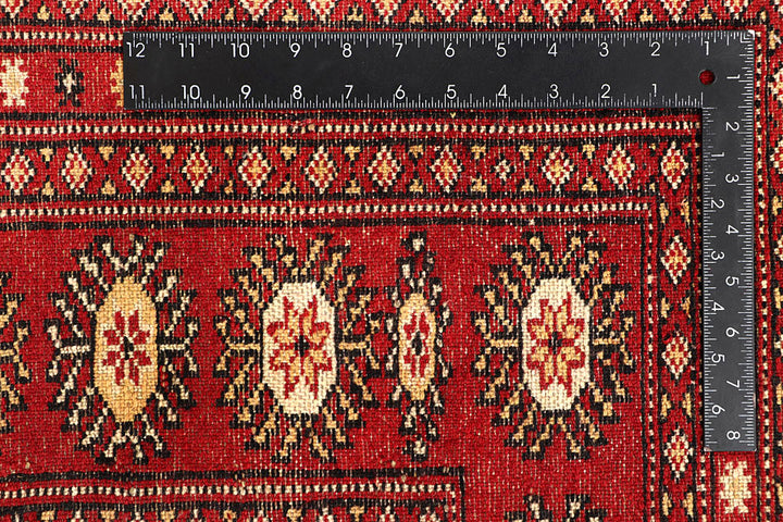 Crimson Bokhara 6' 5 x 8' 11 - No. 60142 - ALRUG Rug Store