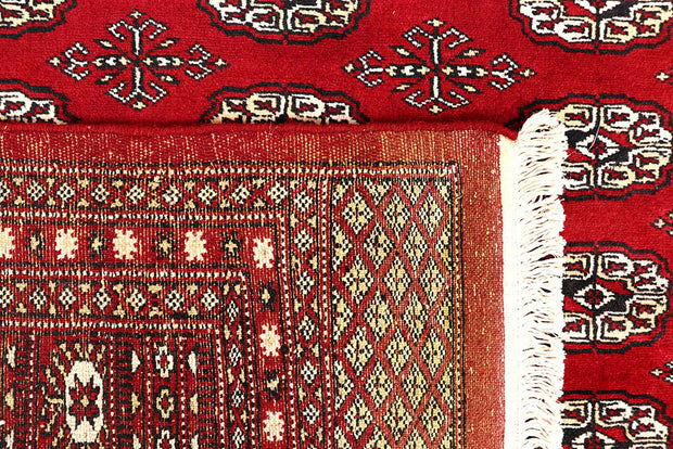 Red Bokhara 6' x 8' 10 - No. 60143 - ALRUG Rug Store