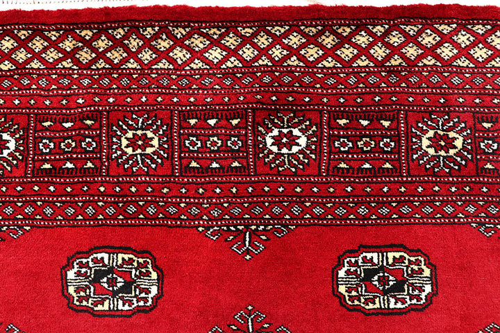 Red Bokhara 6' 1 x 9' 6 - No. 60144 - ALRUG Rug Store