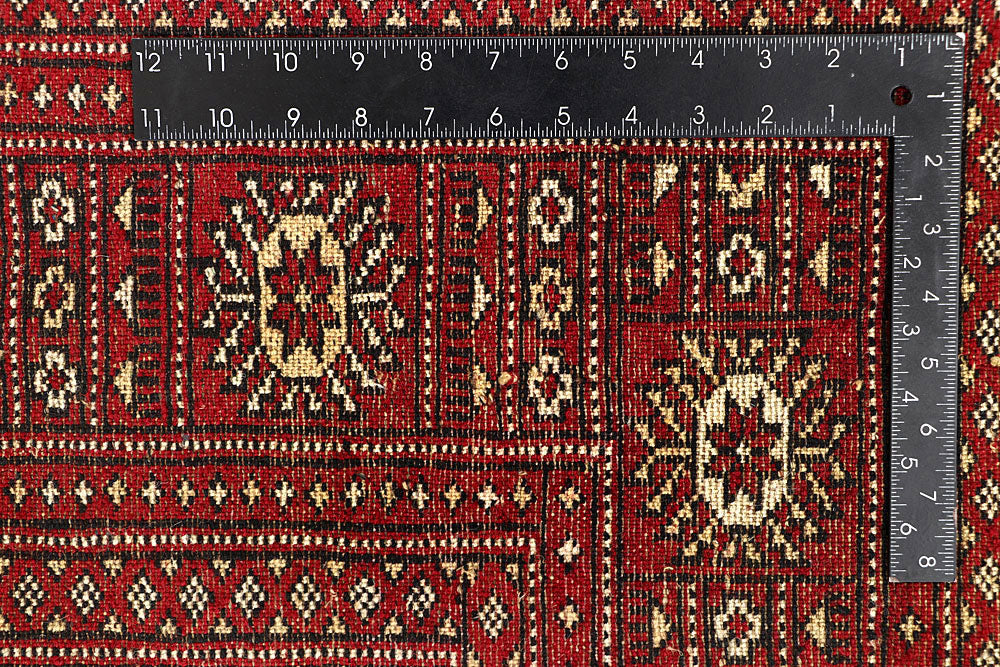 Red Bokhara 6' 1 x 9' 6 - No. 60144 - ALRUG Rug Store