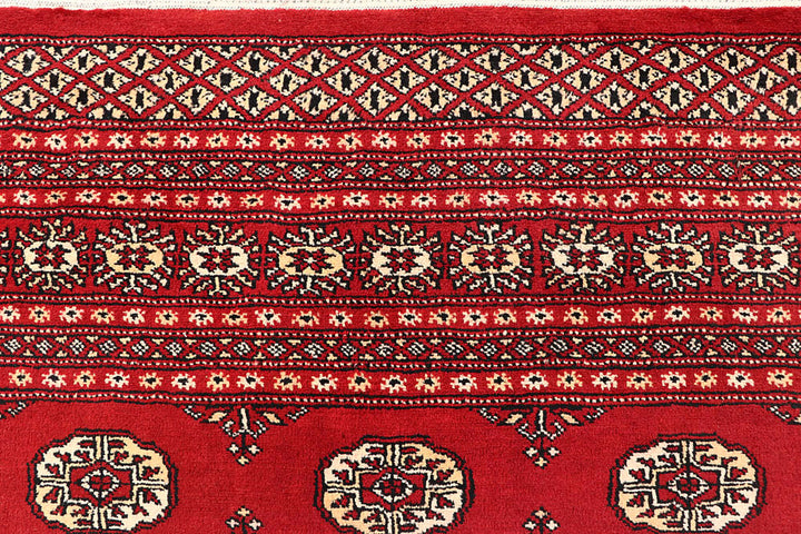 Red Bokhara 6' 2 x 9' - No. 60145 - ALRUG Rug Store
