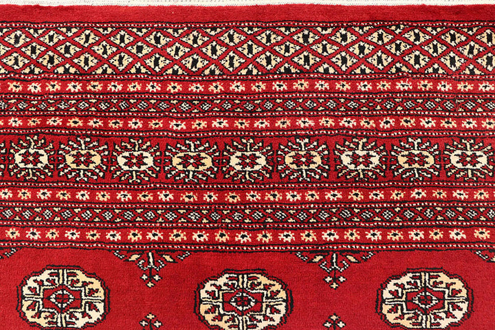 Red Bokhara 6'  2" x 9' " - No. QA27858