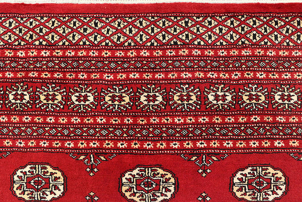 Red Bokhara 6' 2 x 9' - No. 60145 - ALRUG Rug Store