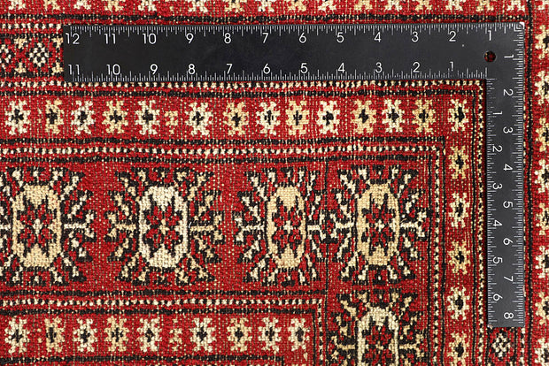 Red Bokhara 6' 2 x 9' - No. 60145 - ALRUG Rug Store