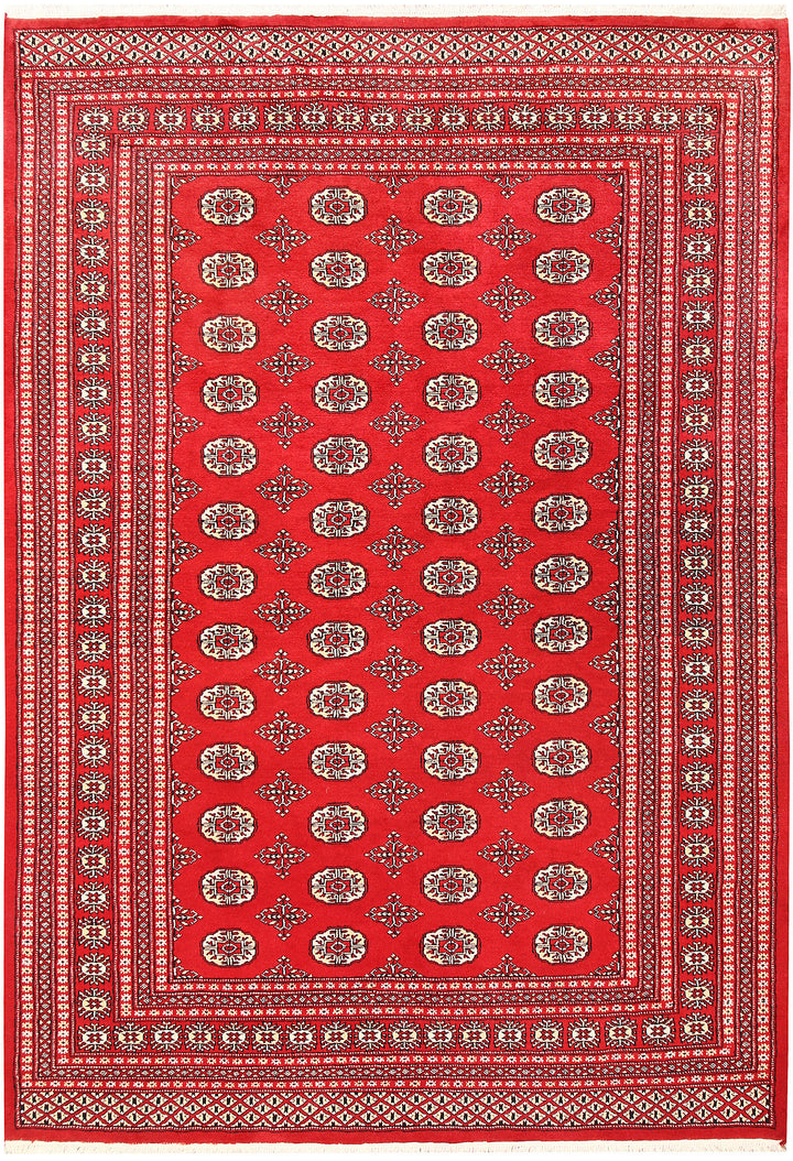 Red Bokhara 6'  2" x 9' " - No. QA27858