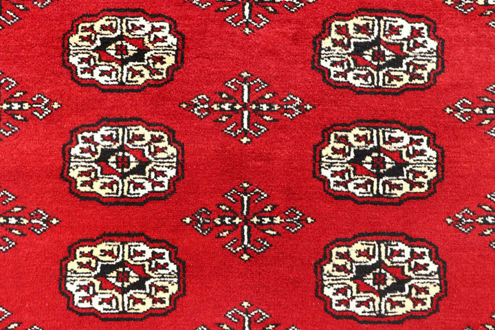 Red Bokhara 6'  x" 9' " - No. QA24811