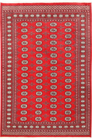 Red Bokhara 6'  x" 9' " - No. QA24811